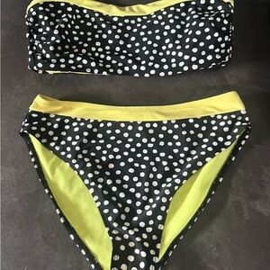 Polka Dot Bikini Set Sz M